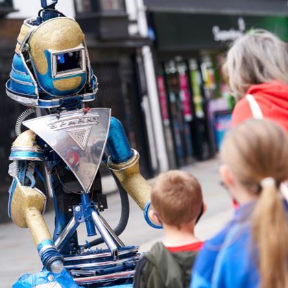 Sparky The Robot SJ 042